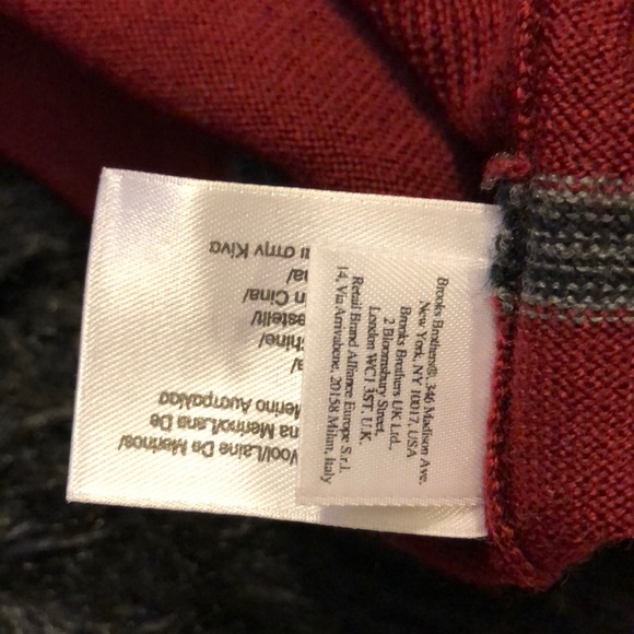 Brooks Brothers 346 Merino Will Striped Sweater XL - Picture 4 of 4